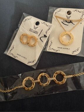 Cartier Style Jewellery Set